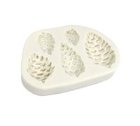 Qusinfc Stampi in silicone a tema spezie efficaci per spezie dettagliate e noci per migliorare presentazioni di torte e dessert anice stellato