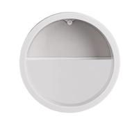 Qusinfc Vasi da appendere con base ventilata, design leggero, per case moderne, soluzione per il verde, elegante decorazione domestica, contenitori per piante