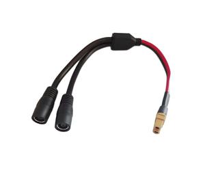 Qusinfc XT60 Per Raddoppiare 7.9x0.9mm DC8mm Femmina Cavo XT60 Prolunga Per Generatori Solari Dispositivi Potenti Cavo Della Batteria Solare Marina