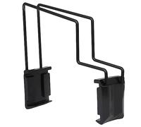 Qussedser 1 PCS Violino Double Track Straight Bow Strumento per Esercitarsi A Mano per Principianti Nero