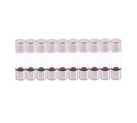 Qussedser 10 pezzi fusibile rapido in vetro tubo tipo 5 x 20 mm 250 v 63ma