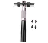 Qussedser Apri-Cassa Posteriore per Orologio, Strumento di Riparazione per Orologio da Polso, Strumento di Apertura A Forma di T, Strumenti per La Riparazione di Orologi