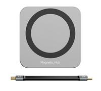 Qussedser Hub USB C con Alloggiamento per SSD M.2 NVMe/SATA Adattatore Hub USB C 10 Gbps PD100W USB-C 3.2 per SSD M.2 NVMe e SATA