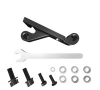 Qussedser IS Mount to Flat Mount Bike Brake Adapter 160 180mm Rotore Pinza Freno Adattatore per Telaio Forcella Accessori Bicicletta