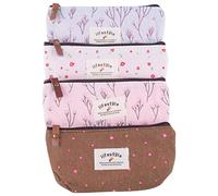 Qussedser Pastorale della tela di sacchetto della penna, New, colori differenti, set di 4