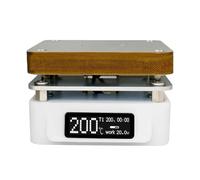 Qussedser Stazione di Riparazione T55 con Pre Riscaldamento, Piastra Calda Elettronica Regolabile Costante per Riscaldamento PCB SMD e Dissaldatura Lampada A LED.