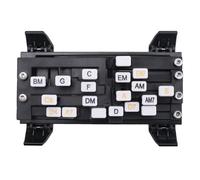 Qussedser Strumento di Ausilio per L'Apprendimento Della Chitarra, Allenatore di Accordi per Chitarra, di Ausilio per L'Apprendimento Della Chitarra per Principianti, Nero