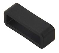 Qussedser Supporto in lega di fissaggio in gomma del telaio del cerchio di fissaggio della cinghia nera 22mm