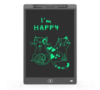 Qussedser Tavolo da Disegno LCD da 12 Pollici Adatto per Giocattoli per Bambini, Pittura, Lavagna Elettronica, Bambini Maschi (Monocromatico) D