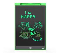 Qussedser Tavolo da Disegno LCD da 12 Pollici Adatto per Giocattoli per Bambini, Pittura, Lavagna Elettronica, Bambini Maschi (Monocromatico) C