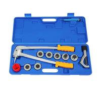 Qussse Punzonatrice manuale per tubi, 10 - 28 mm, con tagliatubi e fresatrice per tubi in rame, alluminio e acciaio flessibile