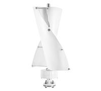 Qussse Turbina eolica 100 W 24 V generatore eolico verticale 2 blade generatore turbina eolica con controller, girandola per casa, negozio e industriale