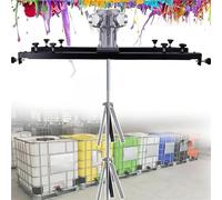 QUSYZD Agitatore Pneumatico per Serbatoi IBC da 1 tonnellata/1000 Litri, Miscelatore per Vernici, Macchina per mescolare Vernici, elica Pieghevole, con Gancio di Supporto, per diss,S500