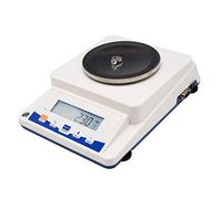 QUSYZD Bilancia analitica Digitale di precisione da Laboratorio, Alta Elettronica, per gioielleria, Cucina, scientifica, con Display LCD e Protezione Antivento, 610 g/0,01 g,610g/0.01g