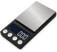 QUSYZD Bilancia Digitale Elettronica ad Alta precisione, Mini Bilancia Digitale Portatile per gioiellieri, Bilancia Elettronica LCD Tascabile per Alimenti,