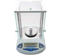 QUSYZD Bilancia Elettronica Digitale di precisione, Bilancia analitica ad Alta precisione 0,001 g con Parabrezza in Vetro per Laboratori, gioiellerie, Negozi e impianti chimici.,