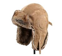 QUSYZD Cappello Invernale Unisex da Esterno con Trappola Russa, Colore Cachi, 6 3/4-7 1/8,Khaki-6 3/4-7 1/8