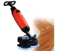 QUSYZD Lavapavimenti Professionale Portatile con Doppio Serbatoio per Una Pulizia efficiente di Varie superfici dure, Colore Rosso.,Red