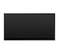 QUSYZD Mensole a Incasso per nicchia Doccia, Contenitore Rettangolare per Bagno per Shampoo e Sapone, Porta Carta igienica Bianco Opaco, poggiapiedi, 70x28x12,5 c,Black-1-70X28X12.5cm-28X11X5in