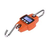QUSYZD Mini Bilancia a Gru Portatile con Display LCD Digitale elettronico, Gancio per Appendere Pesi, Bilancia con Gancio per carichi Pesanti, Strumento per pesare in Cucina,