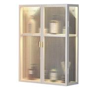 QUSYZD Mobiletto da parete di design per bagno o garage - sopra il water - contenitore per lavanderia con ante, B-50 * 14 * 53cm,B-50 * 14 * 53cm