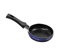 QUSYZD Padella Mini Padella Antiaderente Padella per Uova Fritte Bistecca Fondo Piatto Piccola Padella Cucina Cottura Pentole Utensili per la Colazione, Blu,Blue
