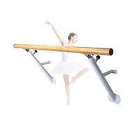 QUSYZD Sbarra da Danza in Legno, Sbarra da Danza Classica da Parete, Regolabile, per Esercizi di Stretching e Danza per Bambini e Adulti.,