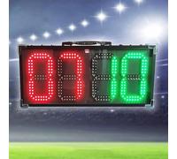 QUSYZD Tabellone segnapunti Ribaltabile, tabellone segnapunti sostitutivo per Il Calcio, tabellone segnapunti sostitutivo per l'arbitro di Calcio, ampiamente utilizzato nelle Part,