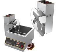 QUSYZD Temperatrice per Forme di Cioccolato, Miscelatore Elettrico Commerciale per Fusione, capacità 12 kg, con Forno di Fusione, intervallo di Regolazione della velocità:,