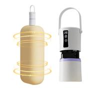 Qutalmi Asciugabiancheria Portatile,Macchina Elettrica Per Asciugare Il Bucato Con Timer,Asciugabiancheria Portatile Compatto 220V | per Viaggio Appartamento Studentato Autocamera Casa Camera Armadio