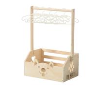 Qutalmi Cesta per Baby Shower | Mobile Porta Pannolini in Legno per - Cassone Sicurezza Bambino Per Bagno Camera Nursery Casa Appartamento