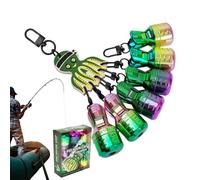 Qutalmi Coperture per ganci da, 6 pezzi, per esche - coperture per ganci di calamari, per esterni, barca, riva,