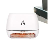 Qutalmi Diffusore Ultrasonico,Umidificatore Con Sale E Olio Profumato | Umidificatore A Fredda Con Luce A 7 Colori Per Meditazione, Yoga, Studio, Bagno, Spa, Appassionati, Donne