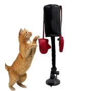 Qutalmi Giocattolo per Gatti a Forma di Sacco da Boxe | Gioco Interattivo per Gattini,con , Attività Ludica per Balcone Giardino Cortile Camera da Letto Casa Colonica