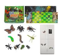 Qutalmi Libro di attività magnetico per esterni, giocattolo magnetico con articolazioni flessibili, giocattolo educativo, per bambini in età prescolare, scuola materna, asilo, auto e viaggi in aereo