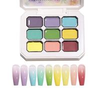 Qutalmi Painting Gel, Semi-Solido Corso Nail Gel Modelling E Strumento Per I Disegni 3D Principianti Donne