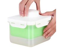 Qutalmi Paneer Press,Paneer Press per la casa | Paneer Maker Press Serbatoio di drenaggio domestico | Paneer Pressa Per Formaggio Scarico Rapido Paneer A 3 Strati Scolapiatti E Filtro Paneer Maker Per