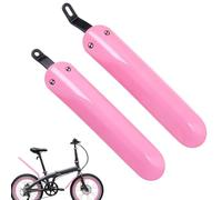 Qutalmi Parafango Bici Pieghevole Portatile Universale Protezione Leggera | Parafango Mountain Bike Per Ragazzi Western Fango All'Aperto Campeggio Escursionismo Strada Sentiero Pendolarismo Città
