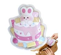 Qutalmi Scaldamani portatile, resistente design cartoni animati, scaldacollo, scaldacollo, scaldacollo, per inverno, sport, campeggio, viaggi, pendolari, interni freddi e