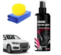 Qutalmi Smacchiatore Motori E Spray Sgrassante - 100 Ml Detergente Motore Auto Ad Alta Resistenza,Attrezzo Pulizia Autoveicoli per Lavaggio Vano Motore Macchina Parti Olio Esterno,Moto Camion Casa