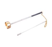 Qutalmi Strumenti musicali buddisti, strumenti del Dharma - Strumenti a percussione eleganti e bellissimi simboli di dito - Strumenti musicali buddisti, carillon buddista retrattile decorativo per la