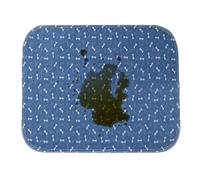 Qutalmi Tappetino antiscivolo per cani | Tappetino antiscivolo altamente assorbente | Tappetino per l'allenamento del WC per cuccioli - per cani piccoli e grandi e grandi e per letto da lancio, box