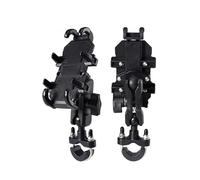 QUTBAG Porta Cellulare Moto Supporto Universale Per Cellulare Da Motocicletta, In Alluminio, Per Bicicletta, Manubrio Antiurto, GPS(NH)