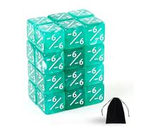 QUTHZZHY 24 dadi contatori, dadi MTG D6 Token Magic Dice