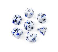 QUTHZZHY D&D D20 D12 D10 D8 D6 D4 - Set di dadi poliedrici per Dungeon and Dragons, MTG, dadi da gioco RPG, giochi da tavolo D&D D20 D12 D10 D8 D6 D4