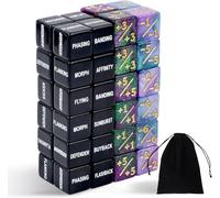 QUTHZZHY Set di 48 contatori dadi, Magic The Gathering, D6, contatore dadi, contatore di lealtà, compatibile con gioco di carte MTG, accessori con sacchetto di immagazzinaggio