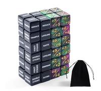 QUTHZZHY Set di 48 contatori per dadi Magic The Gathering, set di dadi in acrilico, per gioco di carte TCG, con sacchetto di immagazzinaggio