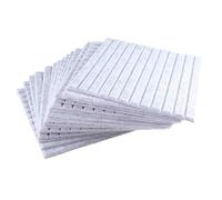 Qutsvosh 16 pannelli acustici, pannelli da parete insonorizzanti, per studio, assorbono il suono ed eliminano gli echi (grigio chiaro)