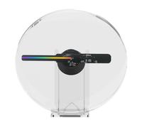 Qutsvosh 3D Olografico Proiettore Desktop LED Fan Screen Sicuro Mobile WIFI Controllo Immagine FAI DA TE HD Olografico Neon PD20