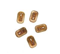 Qutsvosh 5Pcs NFC Flash Nail Sticker LED Nudo Chip Intelligente Luminoso Chiodo Lampada Nail Sticker Enhancement, Luce Bianca
